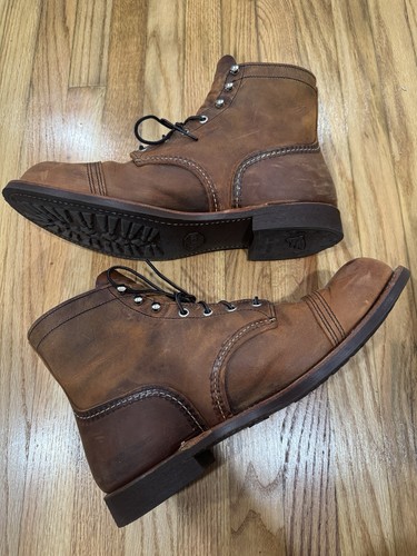 Red wing shoes iron ranger - red,
