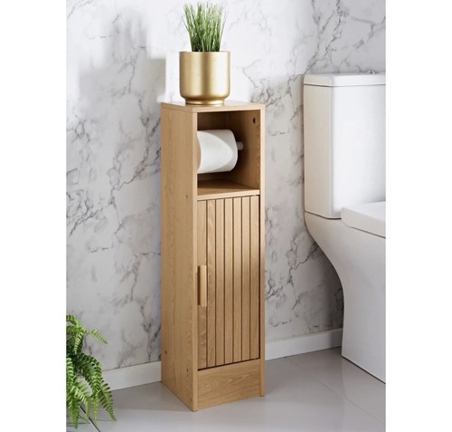 Bathroom collection oak effect - bathroom, oak-effect