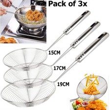 3Pc Stainless Steel Fine Mesh