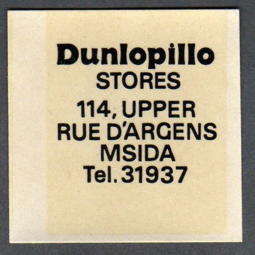 C1950s dunlopillo stores - c1950s,