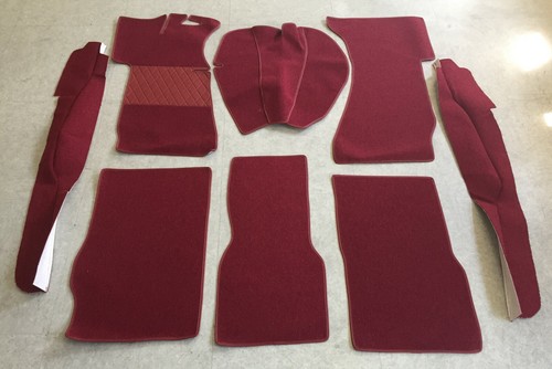 Automotive carpet complete