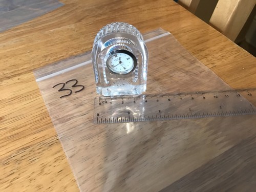 Miniature quartz clocks and - clocks,