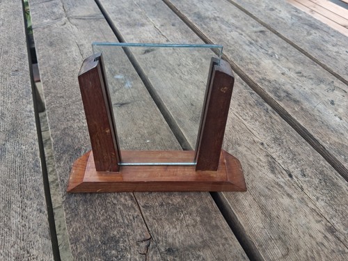 Vintage art deco - art, wooden
