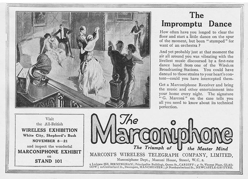The marconiphone radio - the,