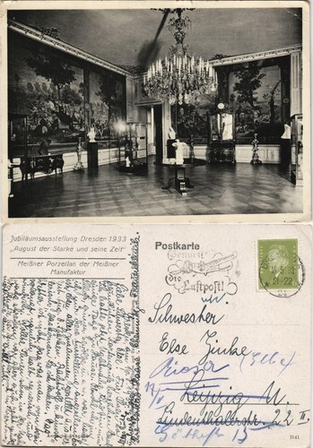 Postcard dresden meissen - postcard,