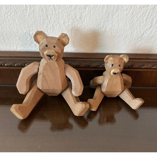Vtg hand carved wooden - vtg,