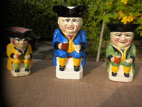 Toby character jugs - toby,