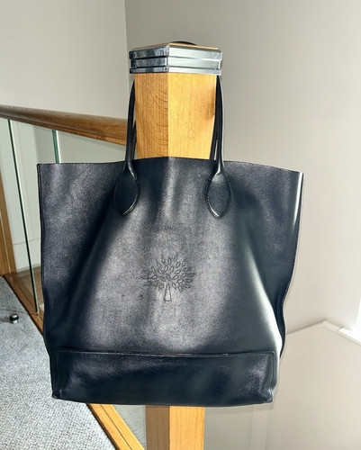 Mulberry black leather - mulberry, tote