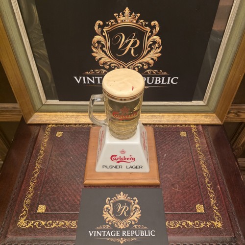 1970s carlsberg beer - font, rare