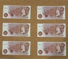 6 x Bank of England Ten