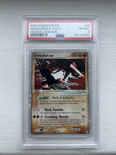 Pokémon tcg groudon - pokémon, ex