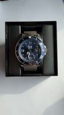 Blue ice watch - ice,
