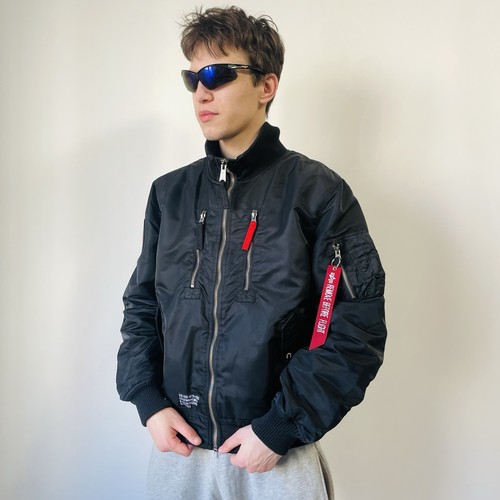 Alpha industries puffer bomber - industries,