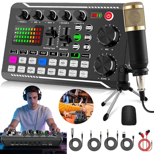 Podcast microphone bundle - microphone,