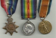 1915 STAR TRIO JOHN FROST 12TH BN ROYAL SCOTS KIA SOMME 20 OCT 1916 STANLEY