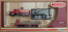CORGI TRACKSIDE DG198008 - ALE SCAMMELL CONTRACTOR TRAILER & TENDER LOAD - MINT