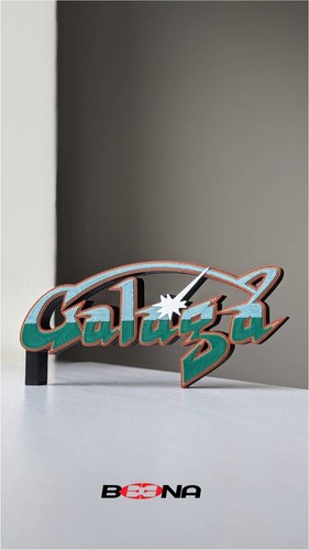 Galaga logo display retro - ,