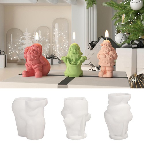 Santa claus candle - candle, silicone