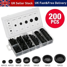 200PCS Rubber Grommets