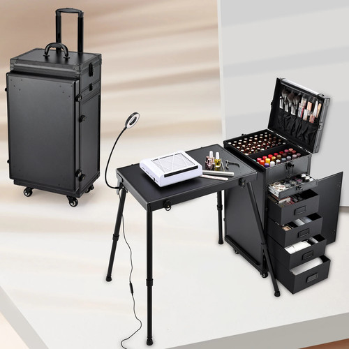 Rolling manicure table - table, 5