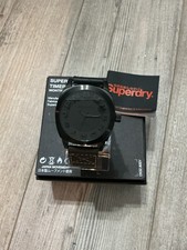 Men’s Super Dry Watch Black
