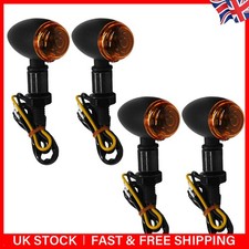 4x Motorcycle LED Bullet Turn