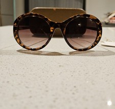 Sass and Bide Women's Sunglasses Brown Cat Eye Frame Used