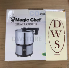 Magic Chef MEK-1300S Electric Multi Mini Cooker 1.3L Compact Travel