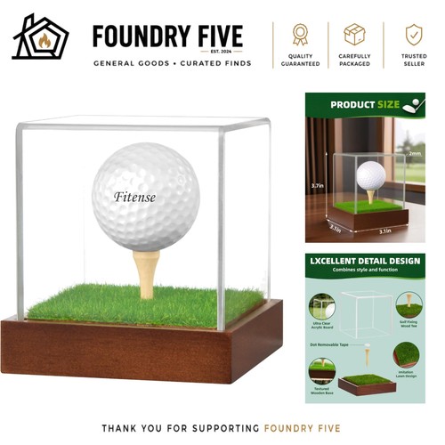 Acrylic golf ball display - acrylic,