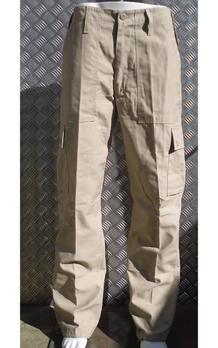 Desert combat trousers - combat, beige