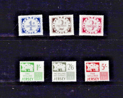 Jersey 1969 pre - 1969,, pre-decimal