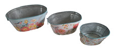 SET OF 3 GARDEN PLANTERS