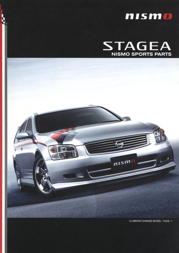 Catalog 2004 nissan stagea - [catalog],