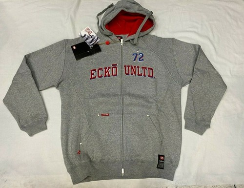 Ecko tracksuit grey white - ecko,