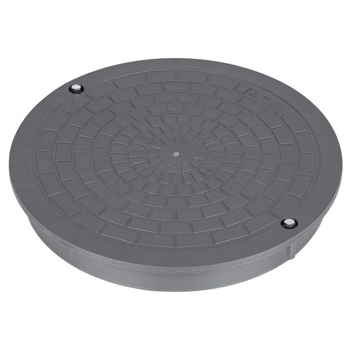 Manhole cover for smooth pipe - cover,
