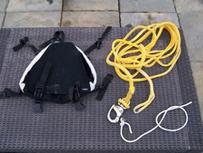 RIG BAG & STUB LINE USED - for Husky Race / Dog Rig, Sled, Trike, Scooter, Cart