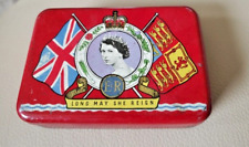 Vintage Tin June 2 1953 OXO Limited Queen Elizabeth II Coronation with Pencils