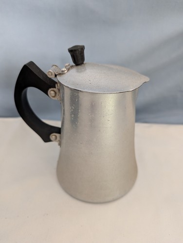 Vintage metal coffee - coffee, pot