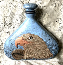 Ceramic Bald Eagle Decanter