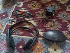 Sony Cordless Stereo Headphones System MDR-IF120K With IR Transmitter TMR-IF120