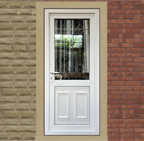 Upvc door refurbished - door,, white