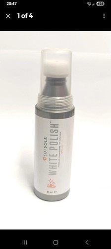 Brand new sofsole white polish - white,
