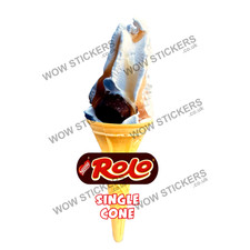 Ice cream van sticker Rolo
