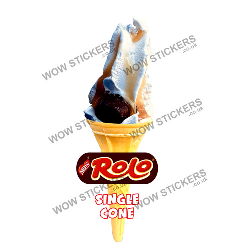 Ice cream van sticker - , rolo