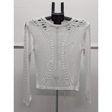 ASOS DESIGN White Pointelle