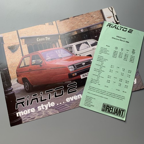 Reliant rialto gls saloon - rialto,