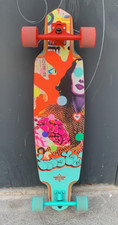 Dusters Indie 184 Longboard 31" Complete Red/Teal