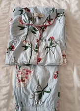 ? Girls Their Nibs Pyjamas Light blue Floral Size  9-10 yrs