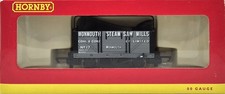 Hornby R6297A 7 Plank Open Wagon Sheet Rail & Cover Monmouth Steam Saw Mills