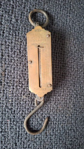Vintage salter pocket balance - pocket,